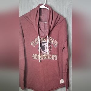 ♡Florida State cowneck hoodie size Large.A4